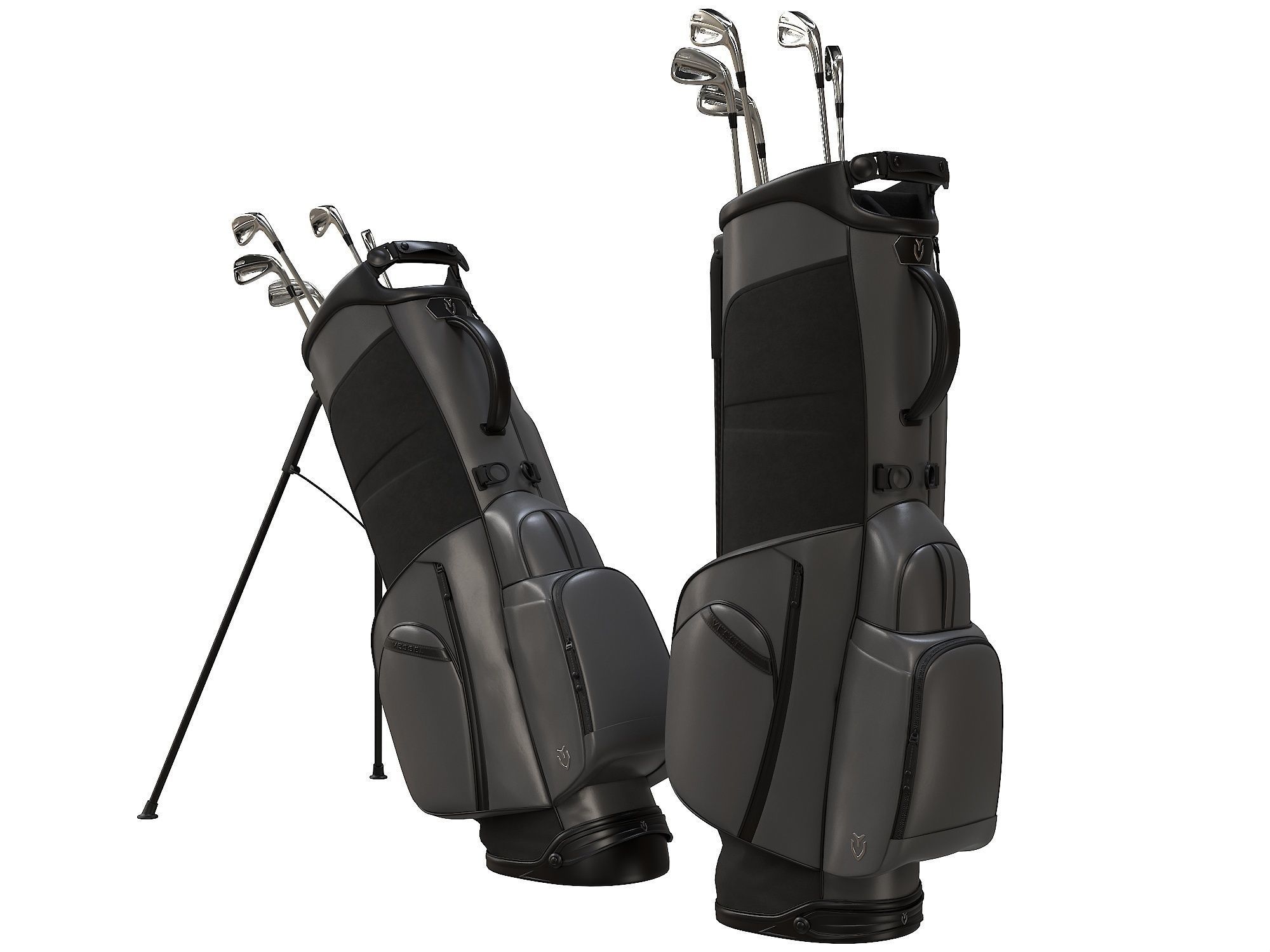 Golf Bag Vessel Player IV Pro 3D Model Collection_14