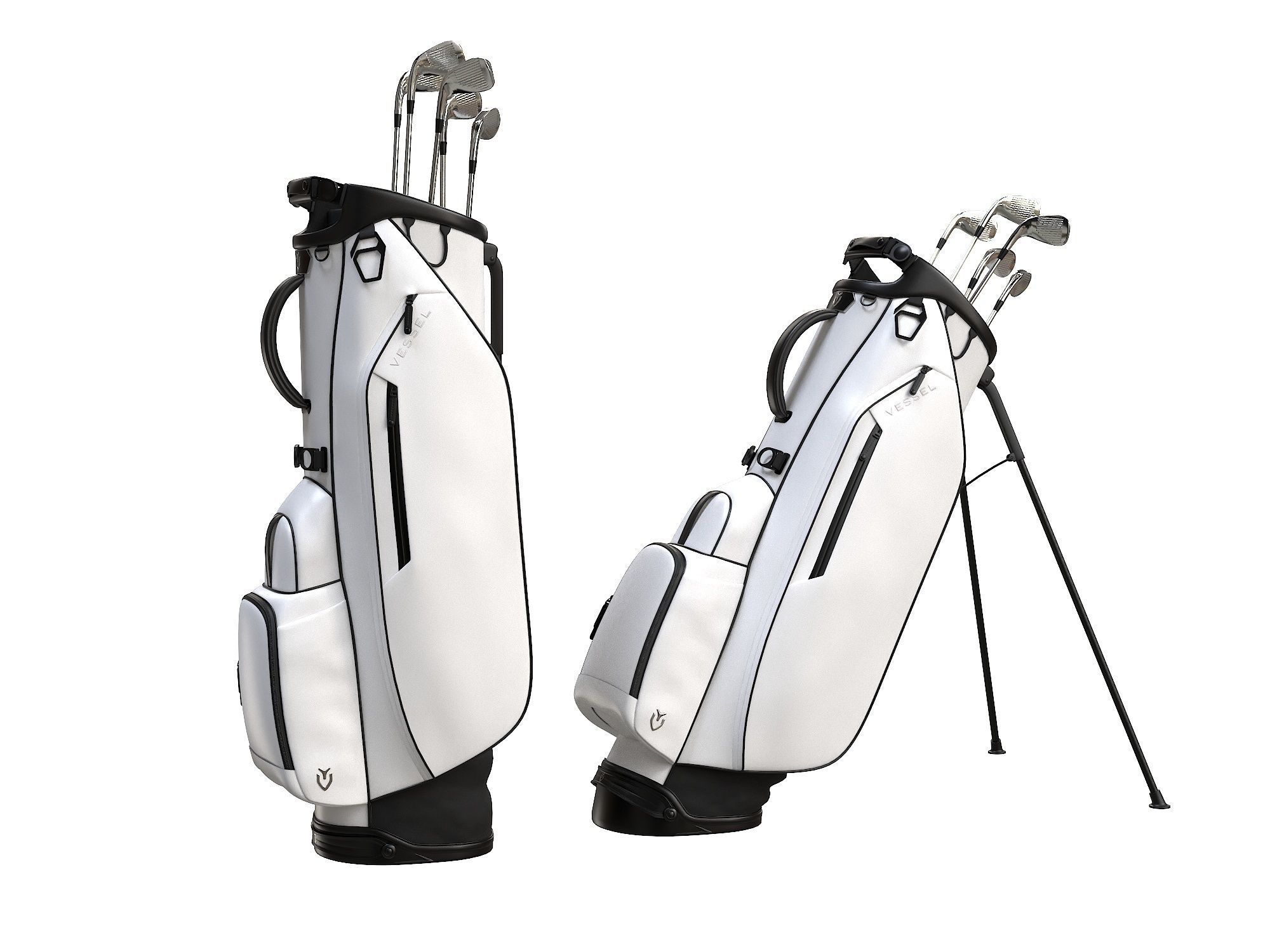 Golf Bag Vessel Player IV Pro 3D Model Collection_9