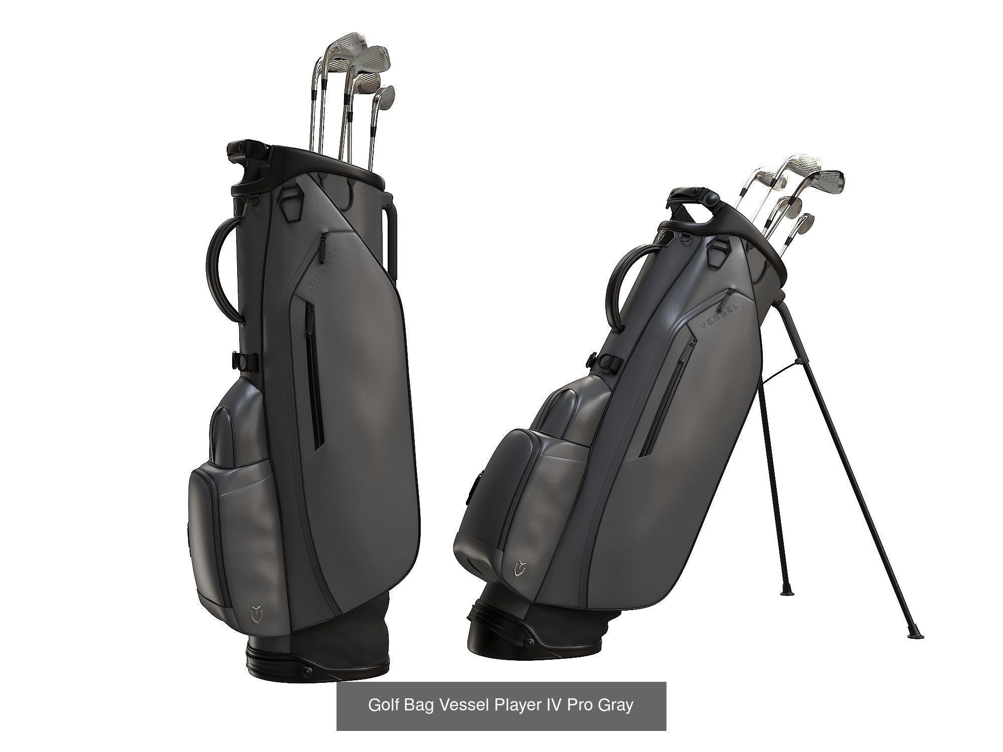 Golf Bag Vessel Player IV Pro 3D Model Collection_8
