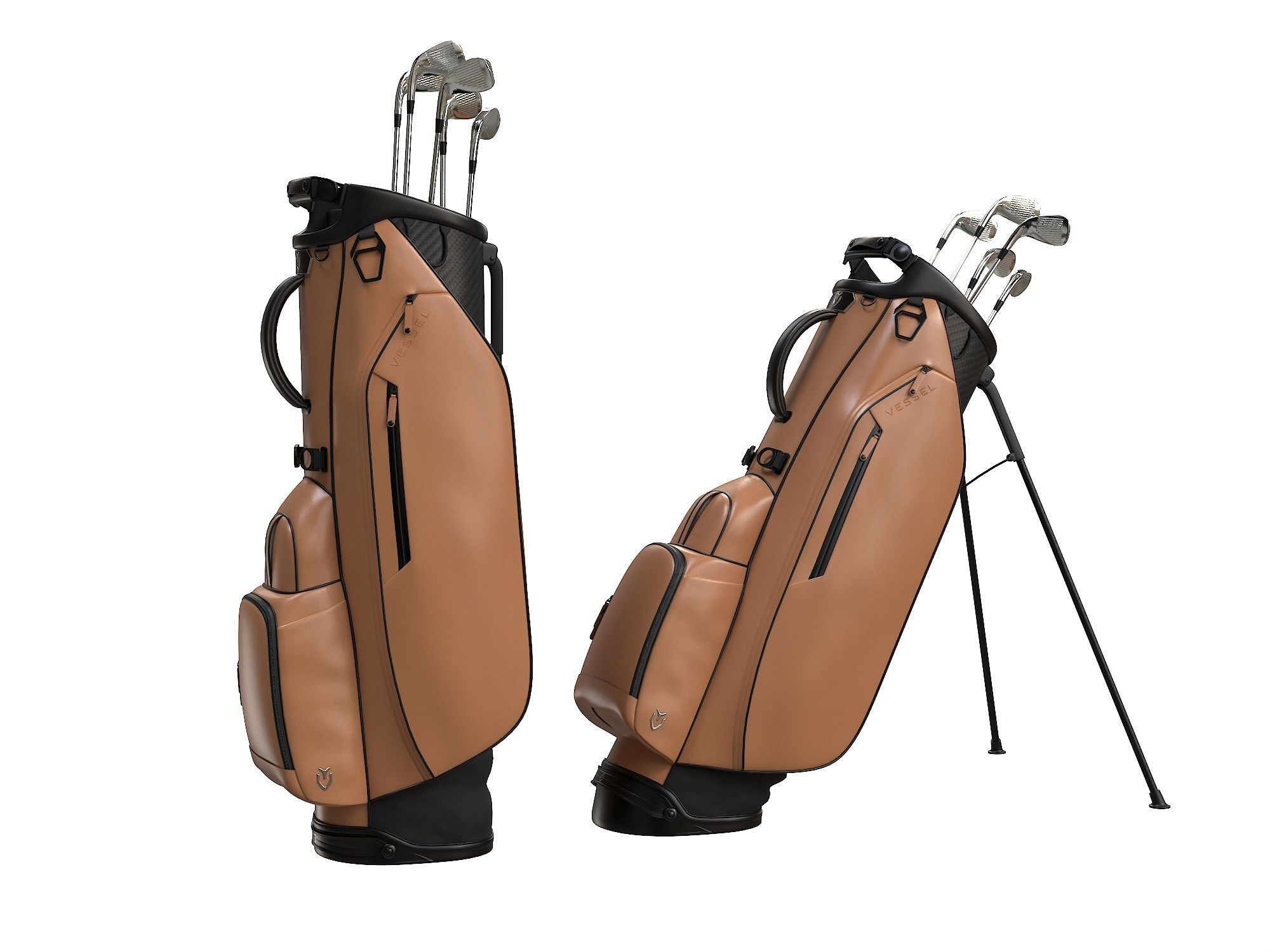 Golf Bag Vessel Player IV Pro 3D Model Collection_7