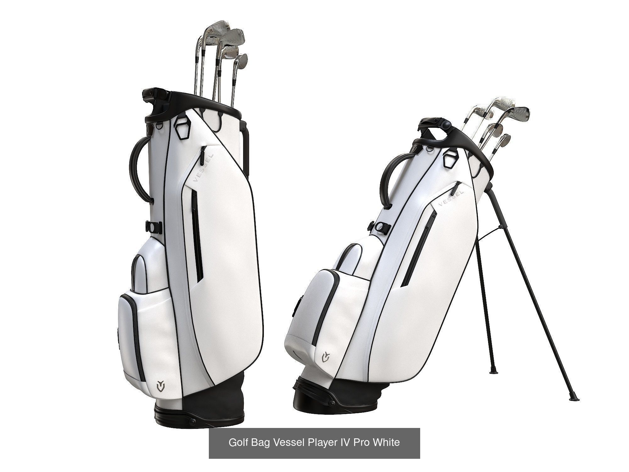 Golf Bag Vessel Player IV Pro 3D Model Collection_10