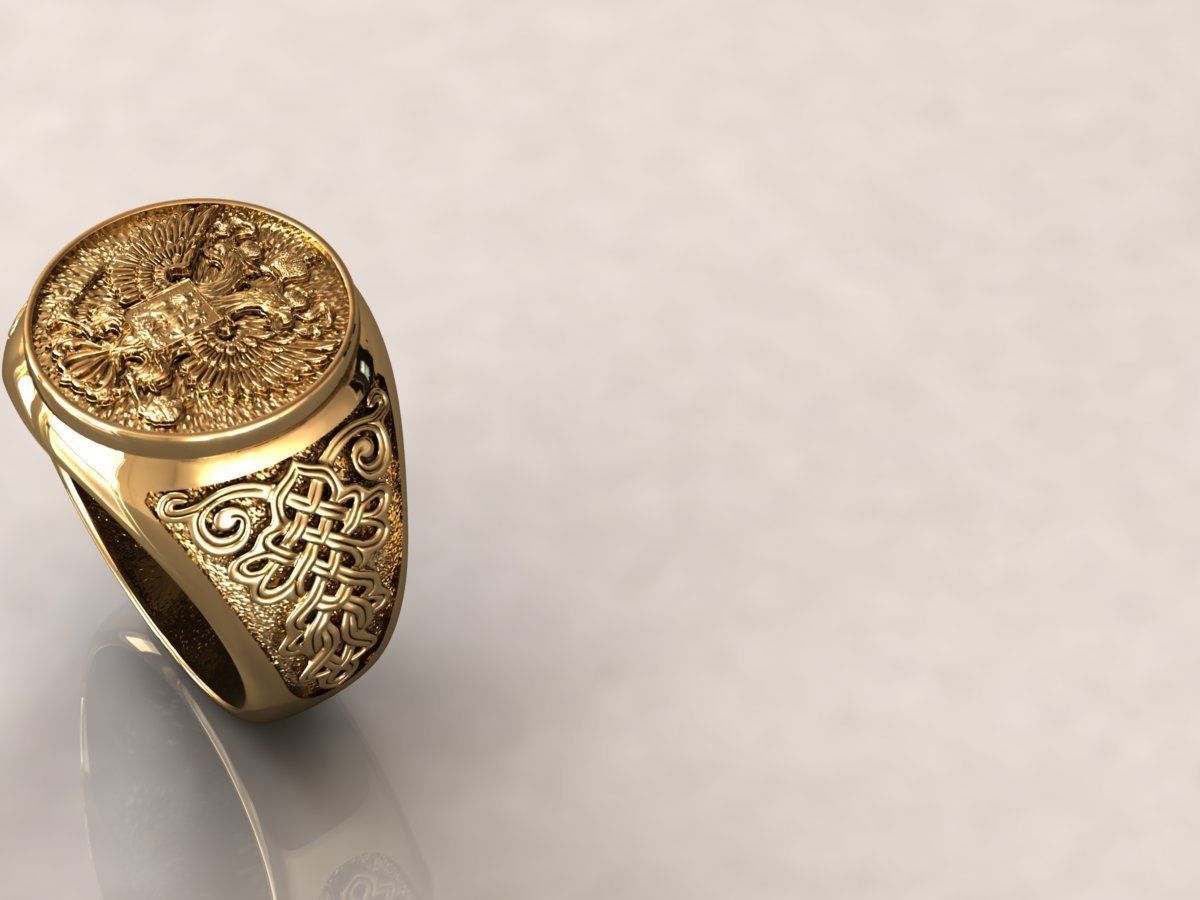 Ring men 14 3D print model_2