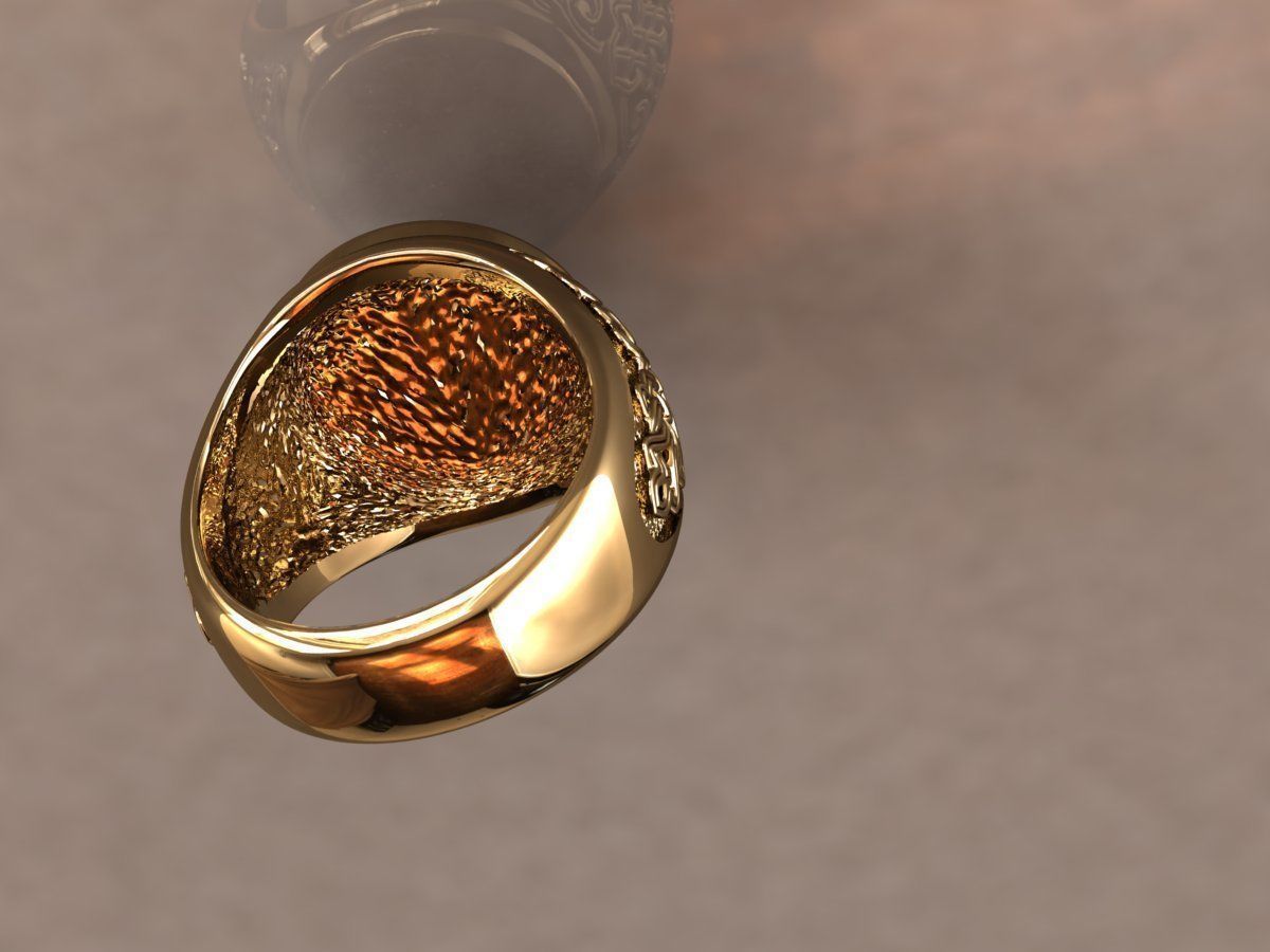 Ring men 14 3D print model_11