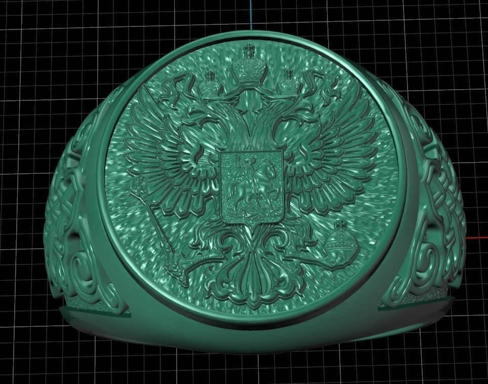 Ring men 14 3D print model_6