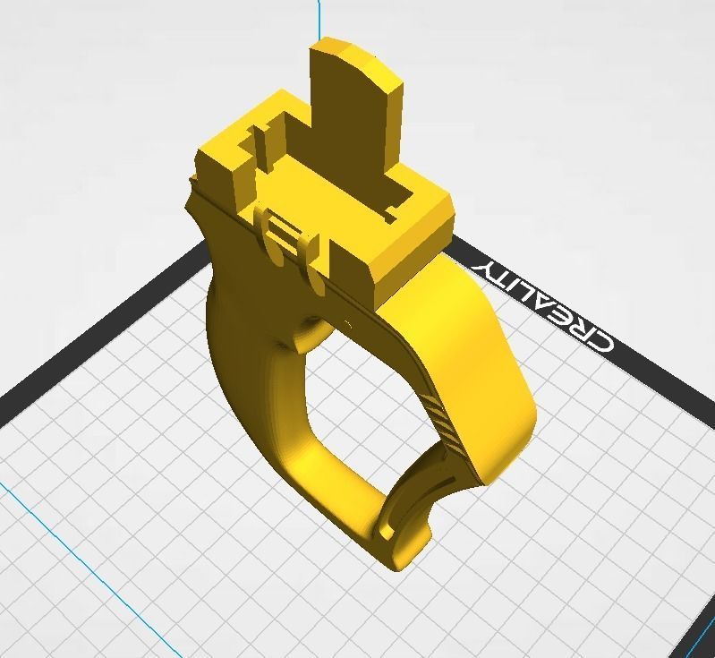 Beyblade Tactical Launcher Grip Metal Fusion Series 3D print model_6