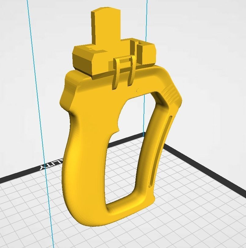 Beyblade Tactical Launcher Grip Metal Fusion Series 3D print model_5