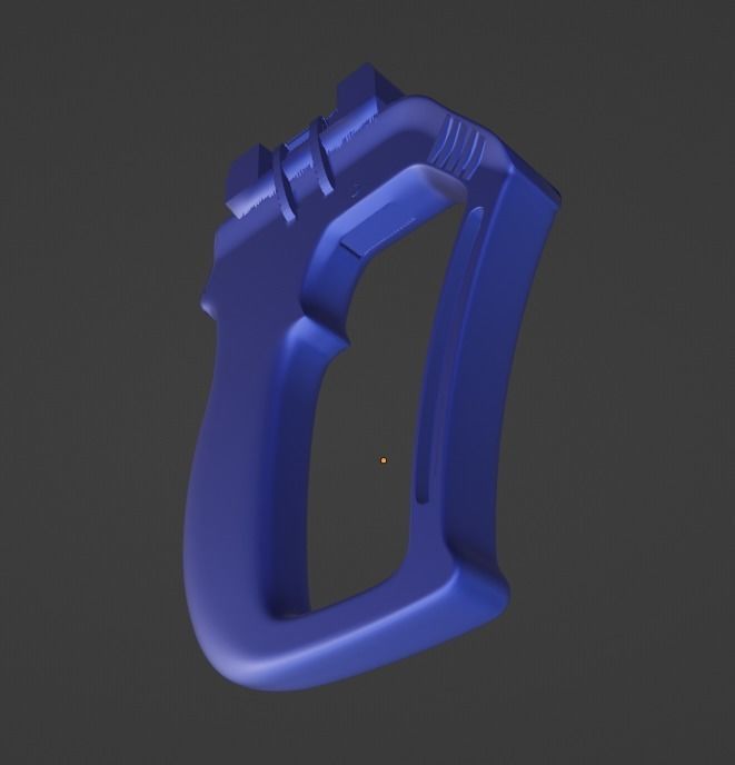 Beyblade Tactical Launcher Grip Metal Fusion Series 3D print model_2