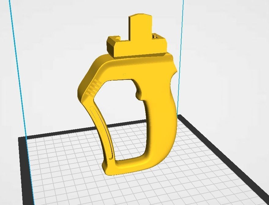 Beyblade Tactical Launcher Grip Metal Fusion Series 3D print model_4
