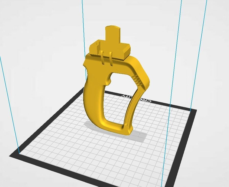 Beyblade Tactical Launcher Grip Metal Fusion Series 3D print model_3