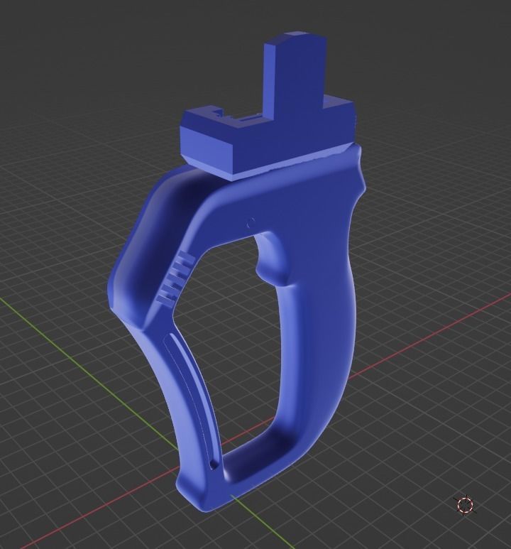 Beyblade Tactical Launcher Grip Metal Fusion Series 3D print model_1