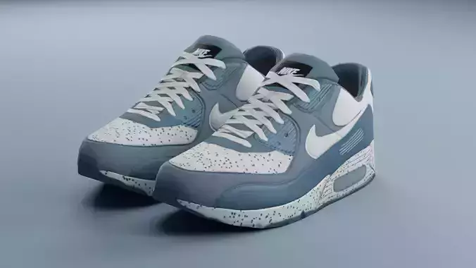 Airmax - Nike Shoes 04 - Very Low Poly Low-poly 3D model