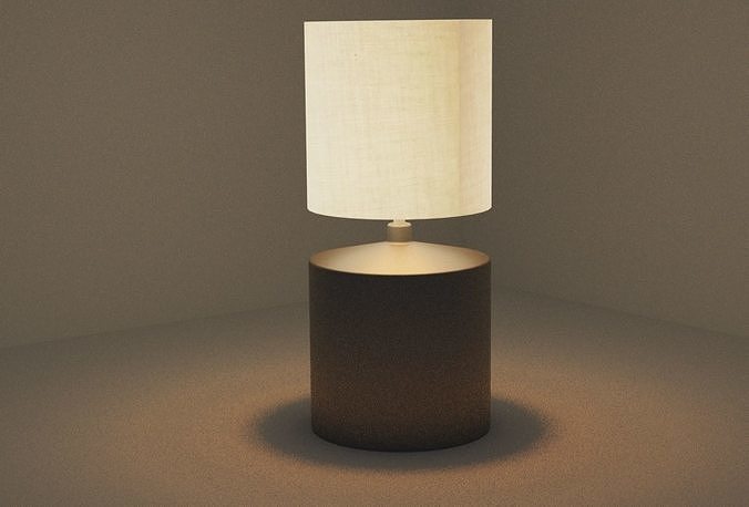 living room lamp 3D model
