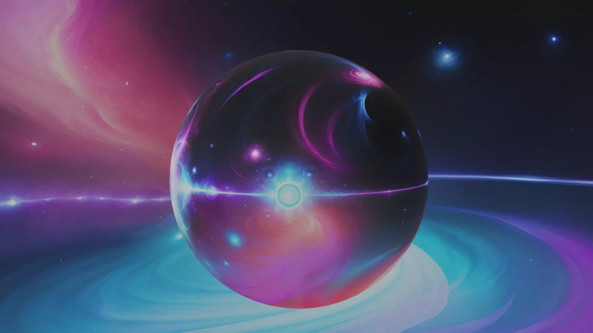 Panoramic Sky SET - Celestial Odyssey 02 - 3D mesh and Sphere Low-poly 3D model_0