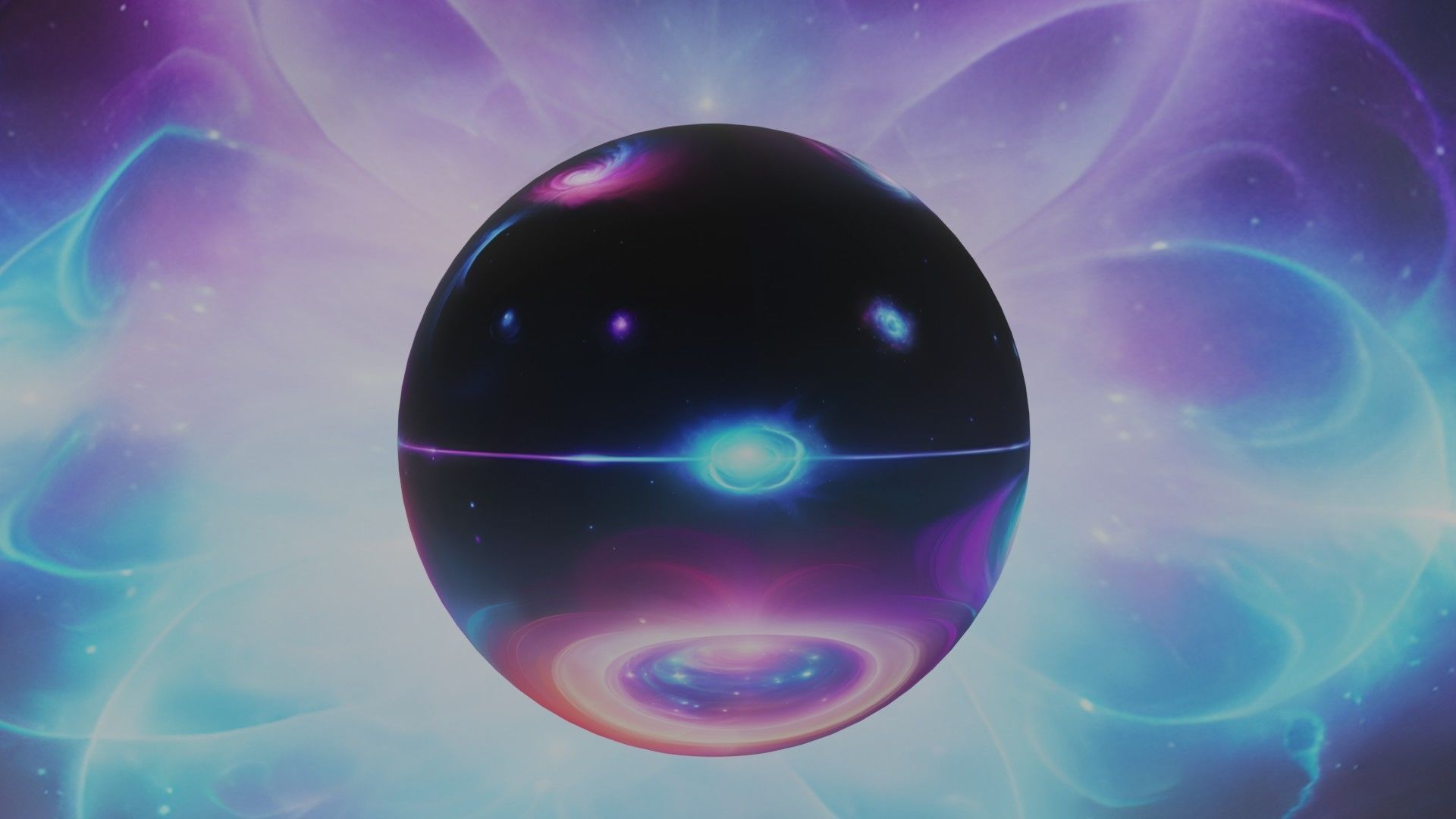 Panoramic Sky SET - Celestial Odyssey 02 - 3D mesh and Sphere Low-poly 3D model_4