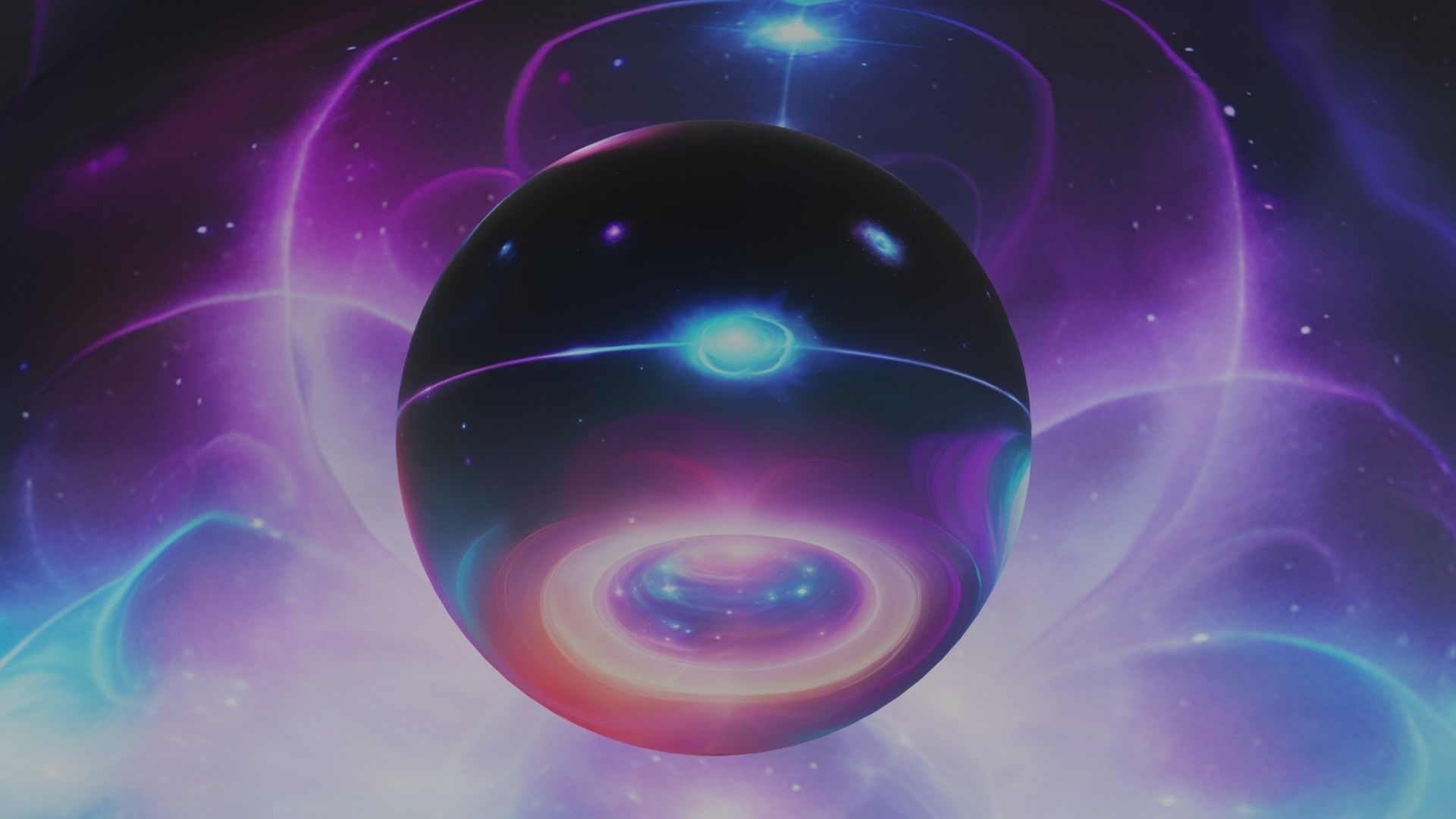 Panoramic Sky SET - Celestial Odyssey 02 - 3D mesh and Sphere Low-poly 3D model_2