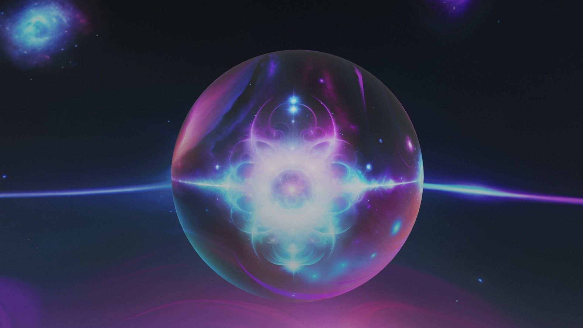 Panoramic Sky SET - Celestial Odyssey 02 - 3D mesh and Sphere Low-poly 3D model_3