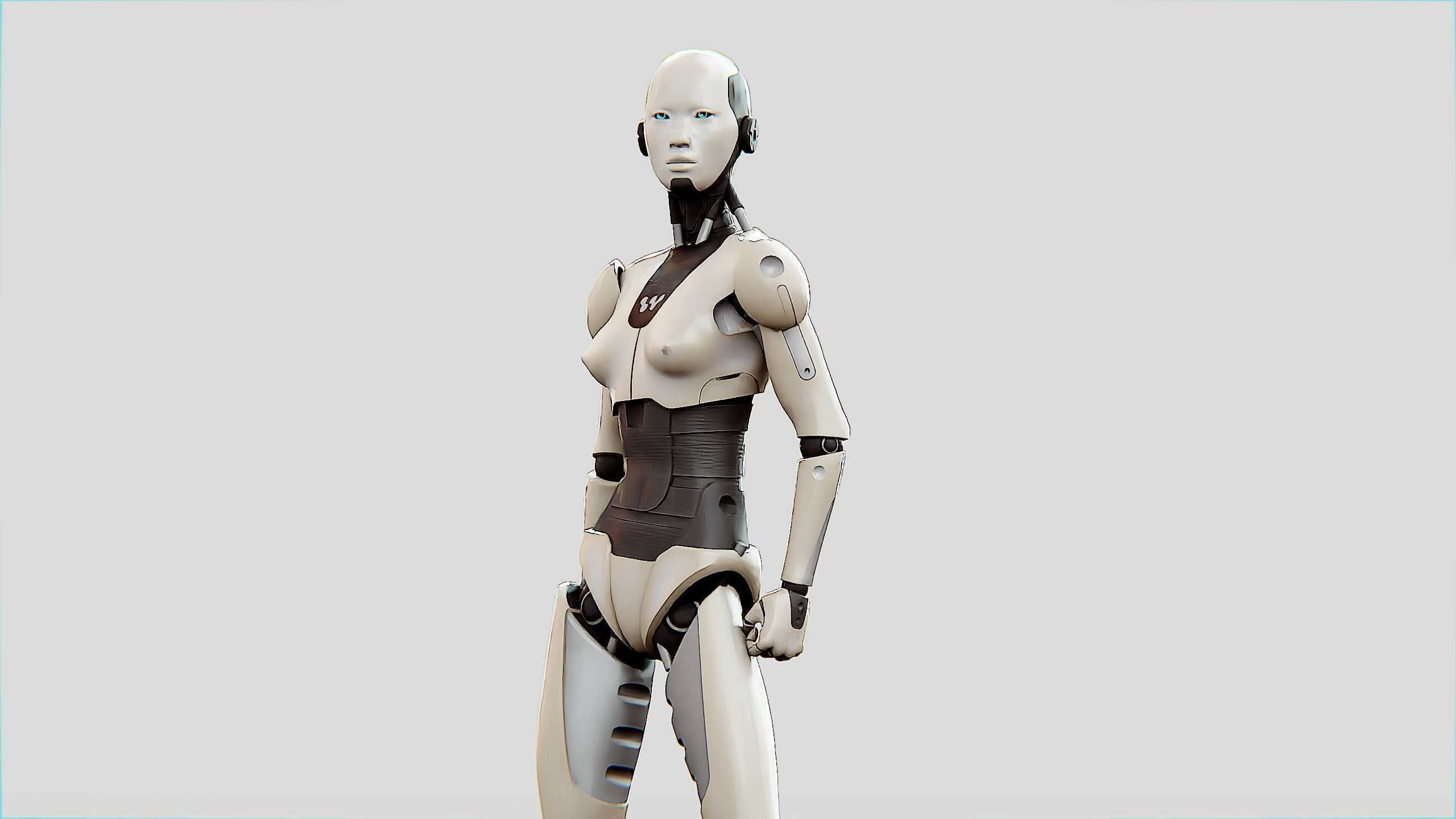HUMANOID M-3200 Rigged for Unreal Engine - Unity - MIXAMO  3D model_2