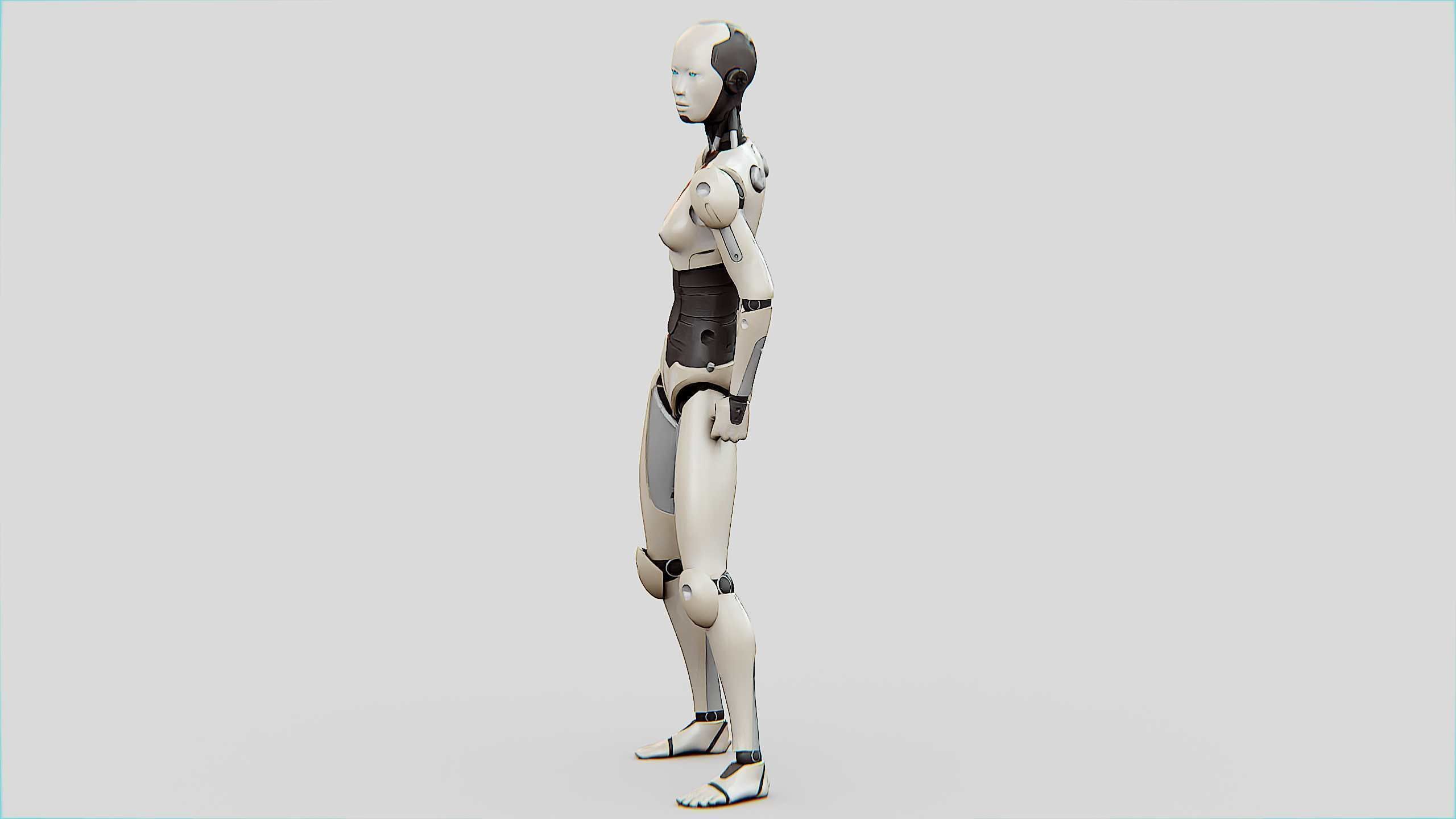 HUMANOID M-3200 Rigged for Unreal Engine - Unity - MIXAMO  3D model_4
