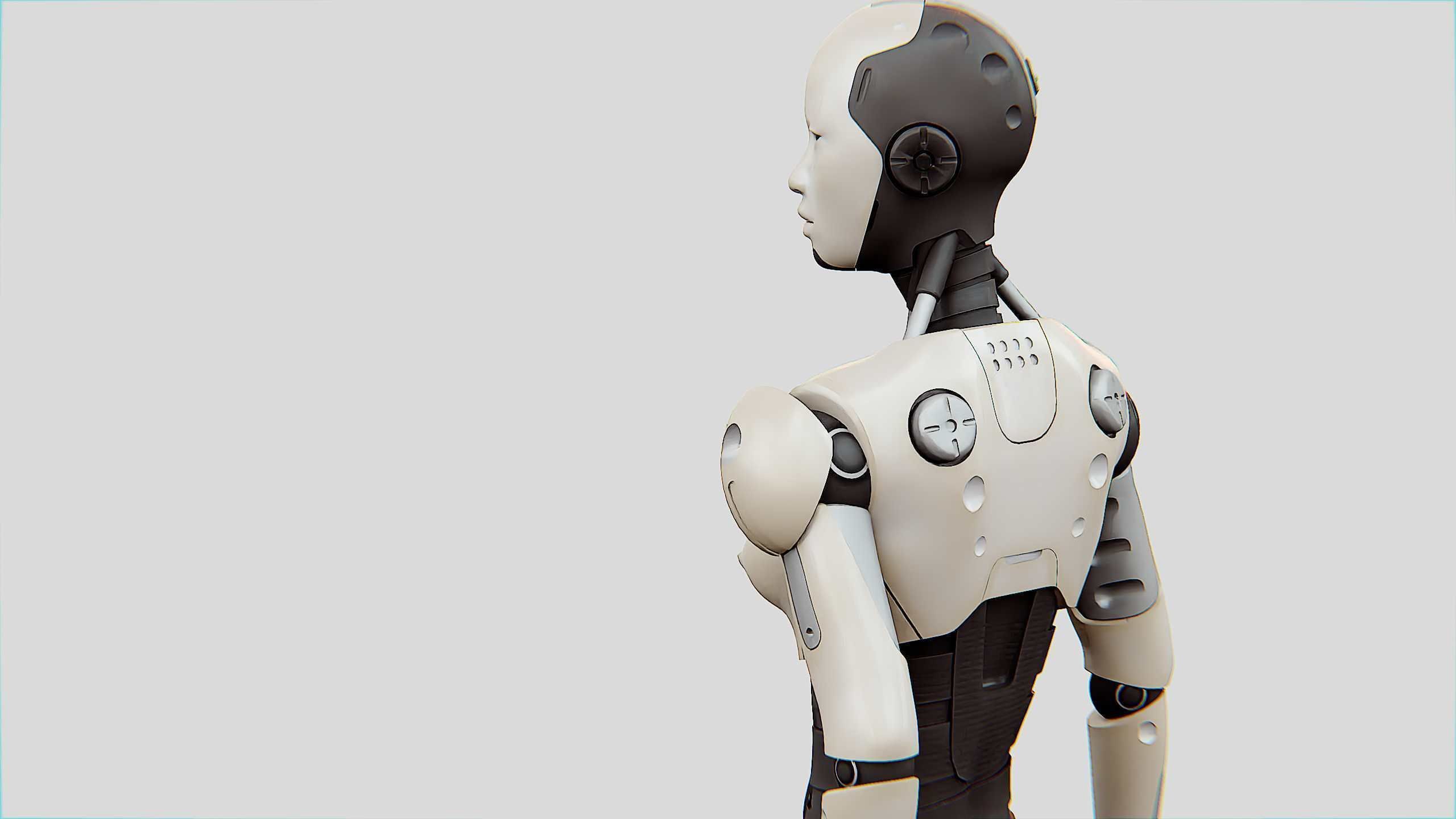 HUMANOID M-3200 Rigged for Unreal Engine - Unity - MIXAMO  3D model_15