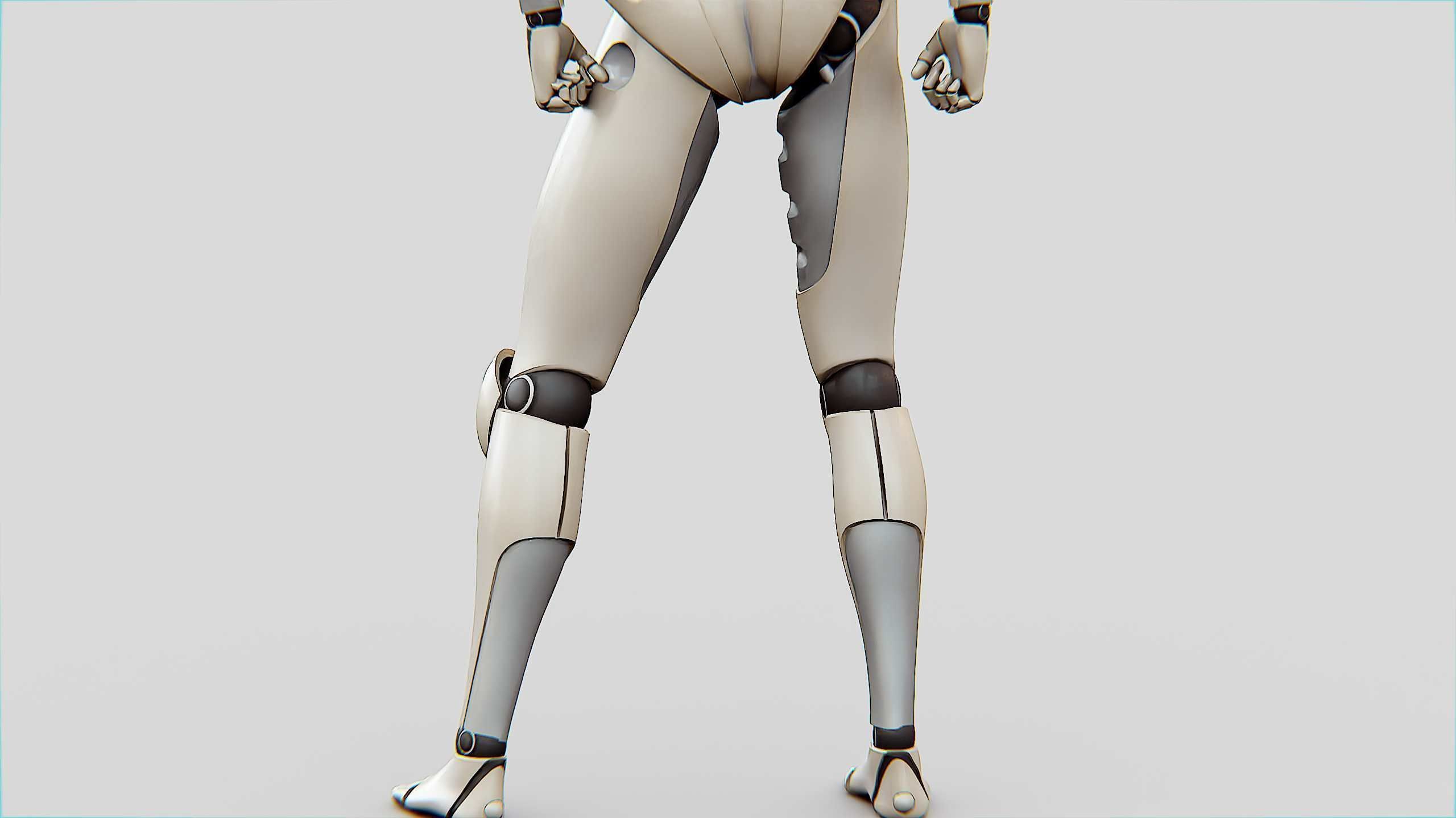 HUMANOID M-3200 Rigged for Unreal Engine - Unity - MIXAMO  3D model_23