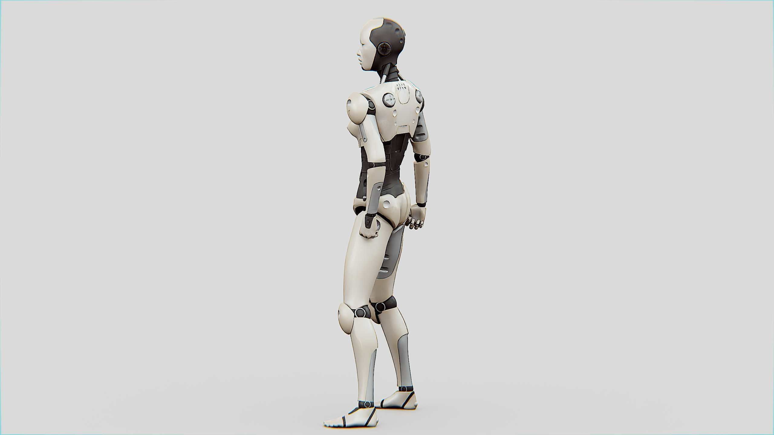 HUMANOID M-3200 Rigged for Unreal Engine - Unity - MIXAMO  3D model_5