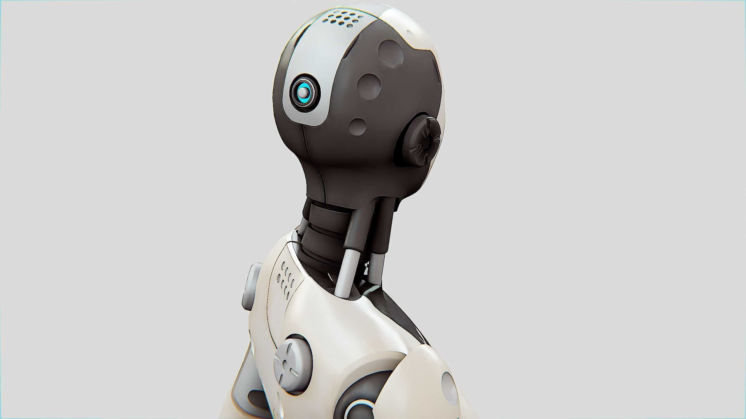 HUMANOID M-3200 Rigged for Unreal Engine - Unity - MIXAMO  3D model_16