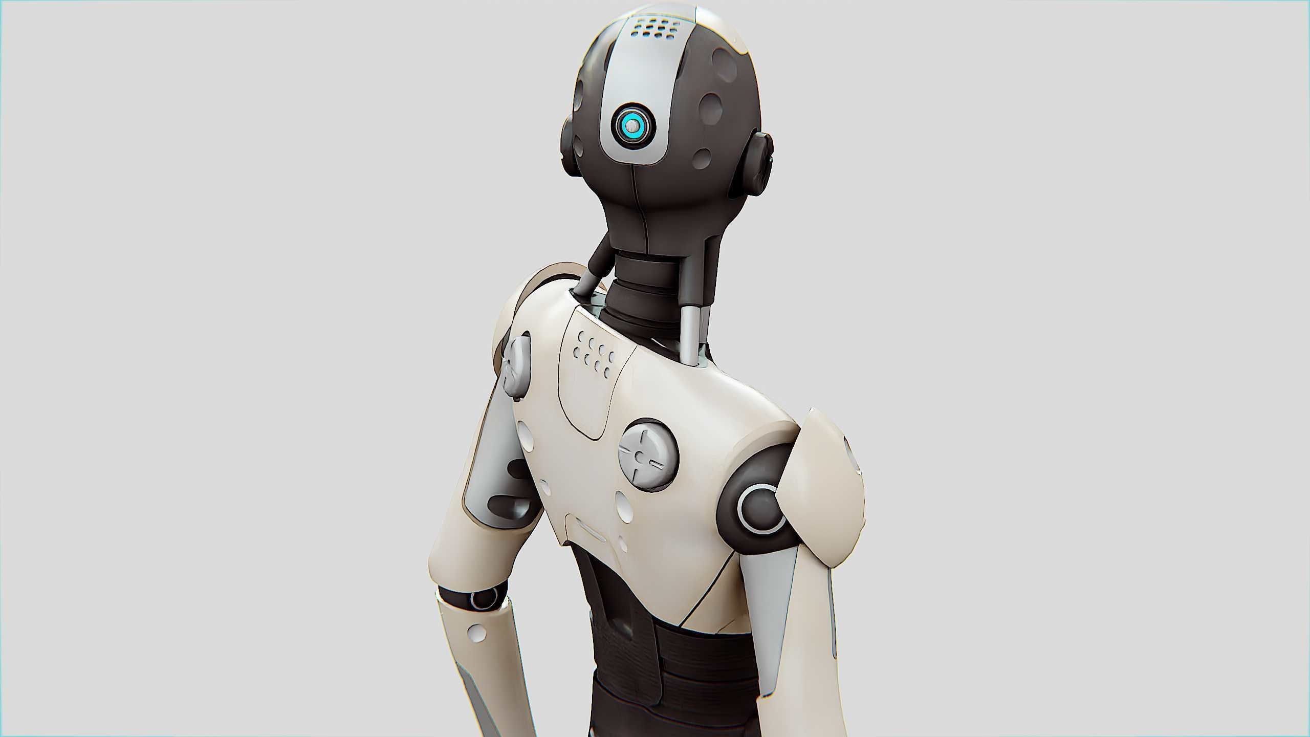 HUMANOID M-3200 Rigged for Unreal Engine - Unity - MIXAMO  3D model_20