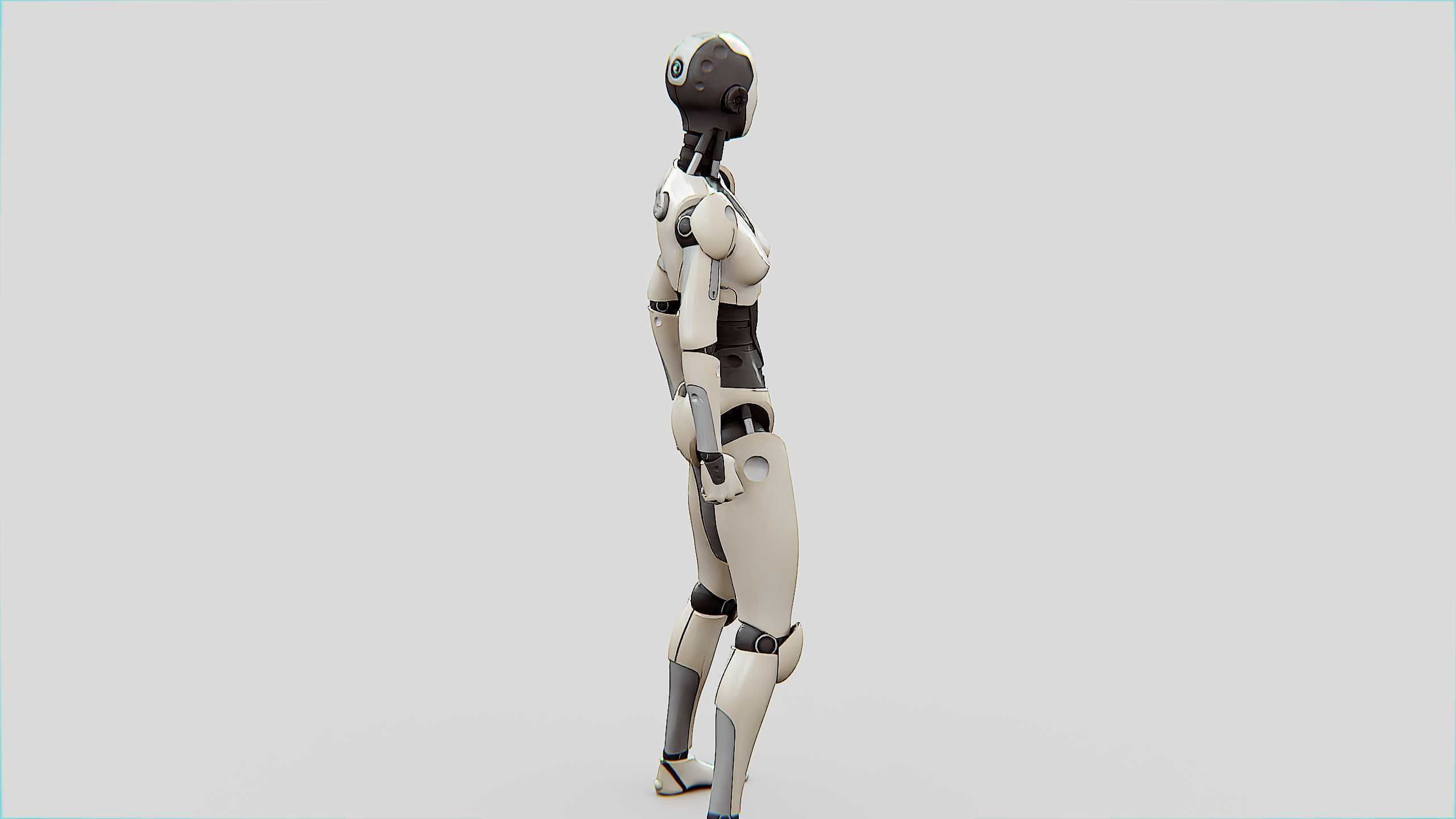 HUMANOID M-3200 Rigged for Unreal Engine - Unity - MIXAMO  3D model_10
