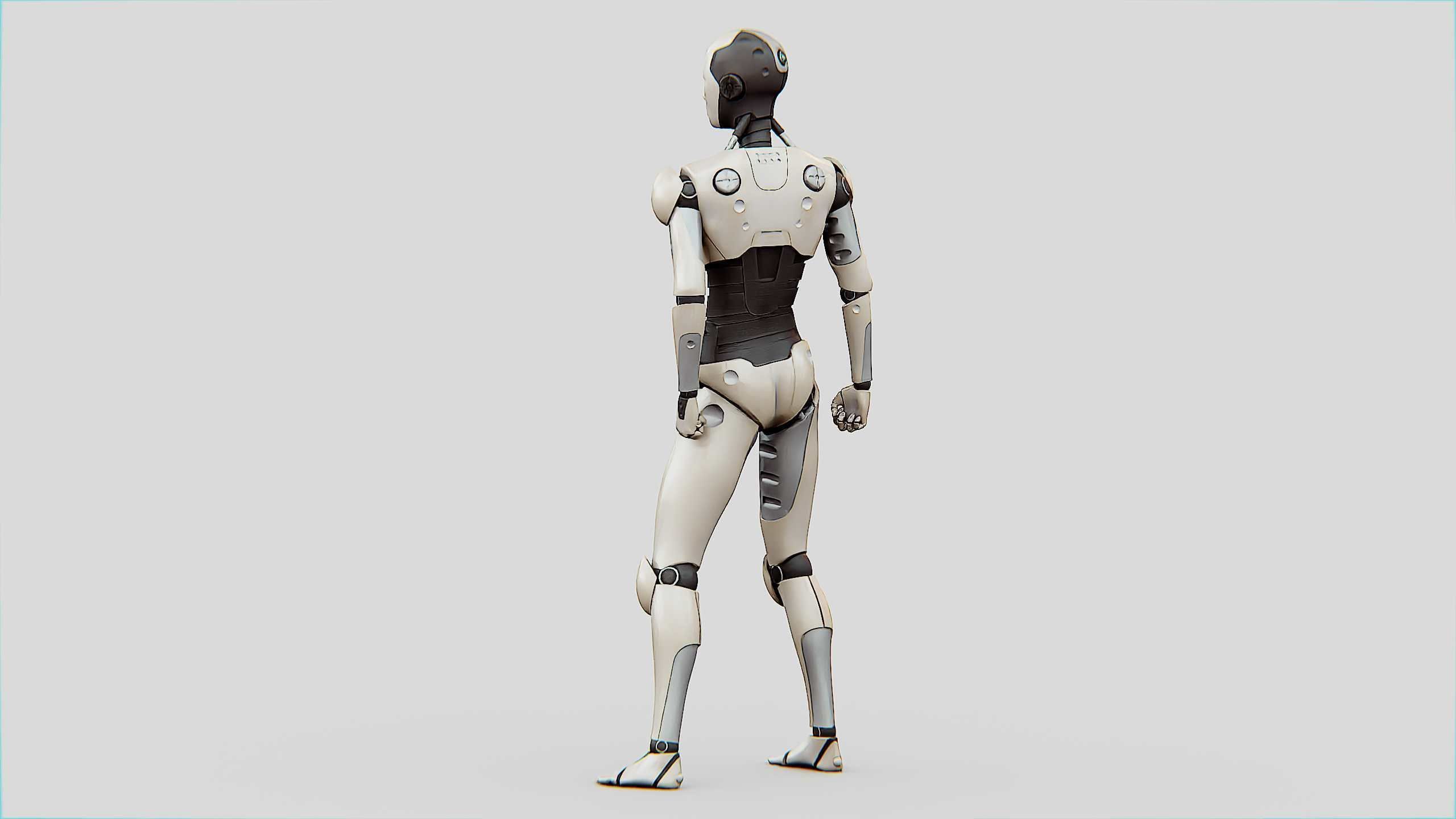 HUMANOID M-3200 Rigged for Unreal Engine - Unity - MIXAMO  3D model_6