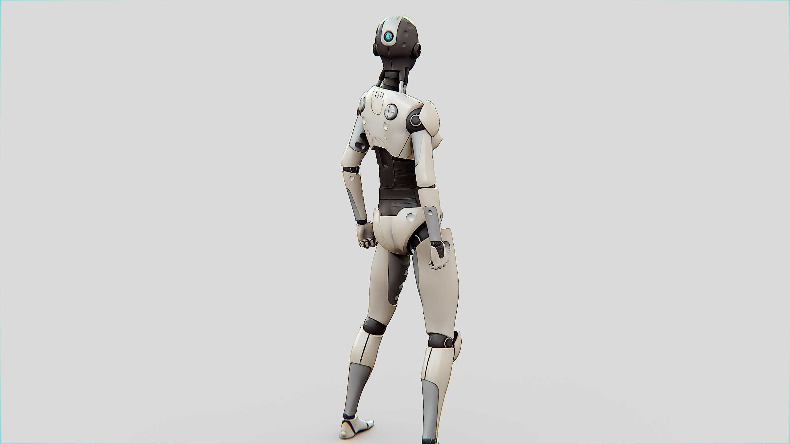HUMANOID M-3200 Rigged for Unreal Engine - Unity - MIXAMO  3D model_9
