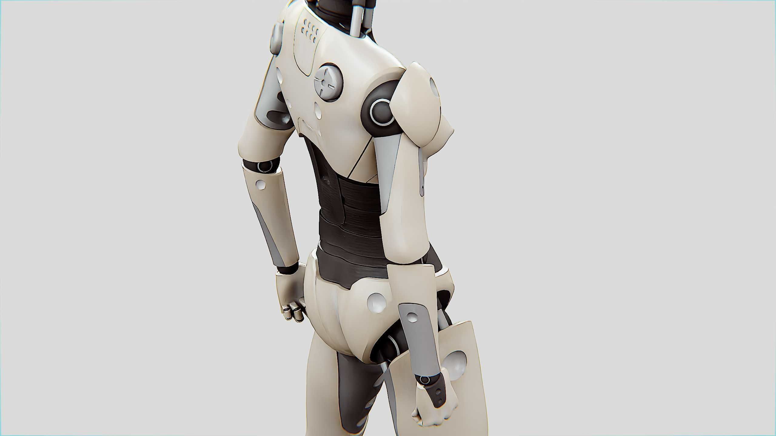 HUMANOID M-3200 Rigged for Unreal Engine - Unity - MIXAMO  3D model_24