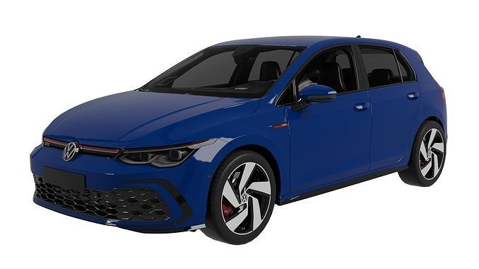 Volkswagen Golf Gti 3D model
