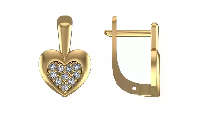 Heart Earrings