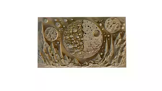 mural decor set wall panel 16