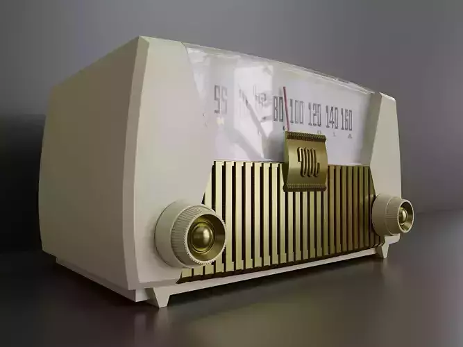 Vintage tube radio 29