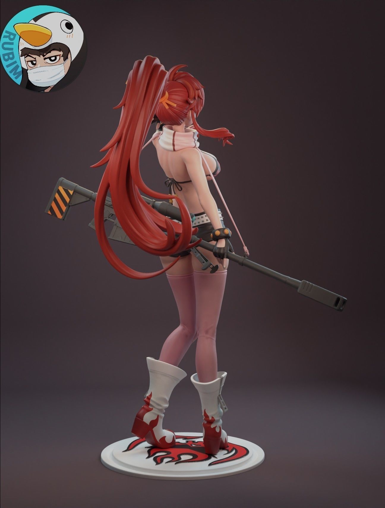 Tengen Toppa Gurren Lagann Yoko Litter 3D print model_6