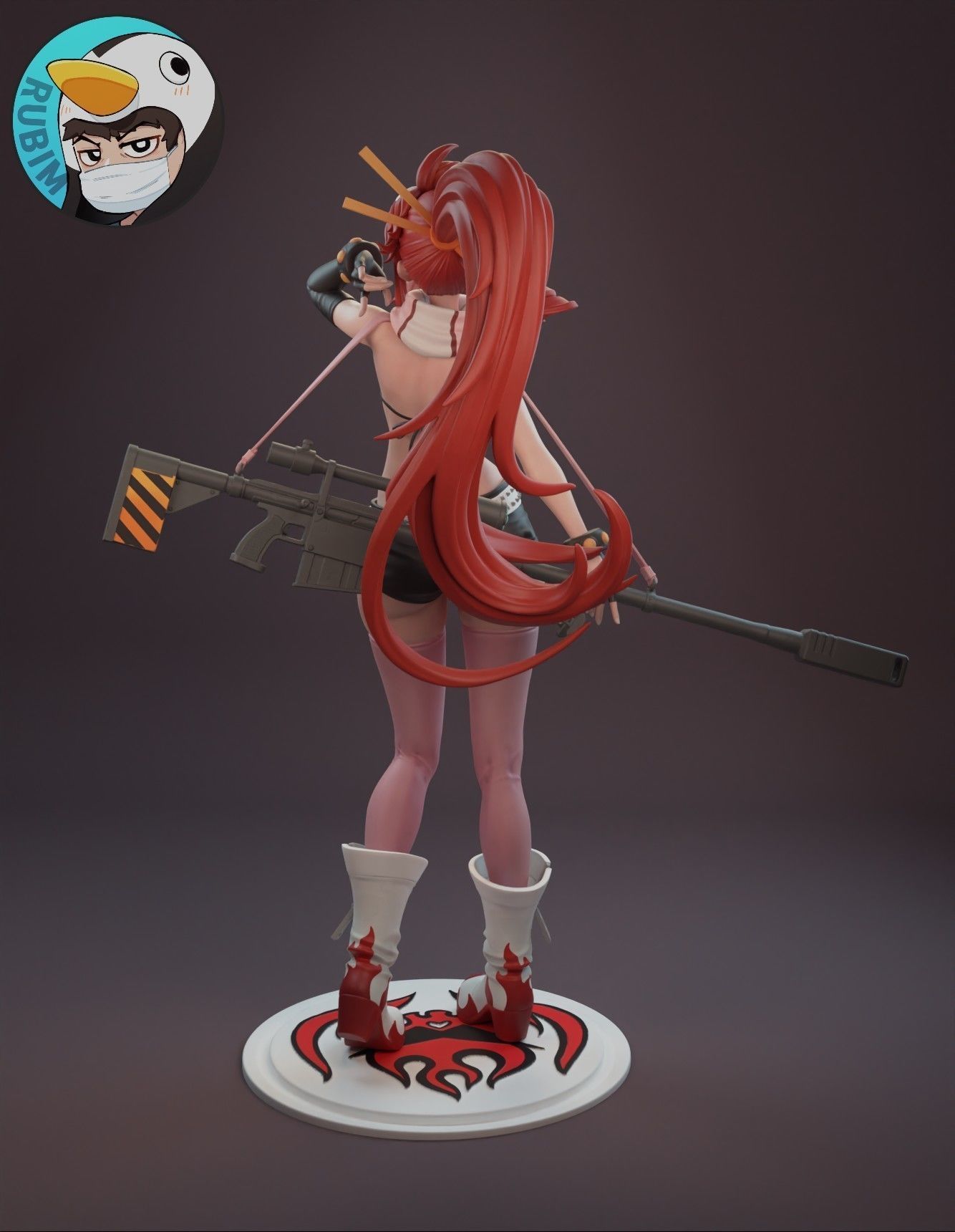 Tengen Toppa Gurren Lagann Yoko Litter 3D print model_2