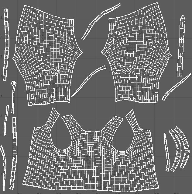 Cartoon Monkey- base mesh Low-poly 3D model_11