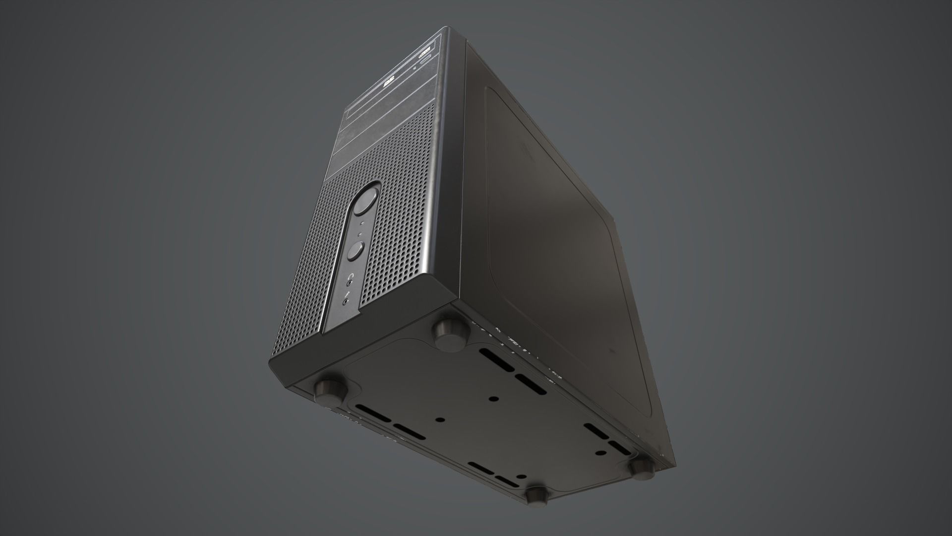 Modern Computer Low-poly 3D model_19