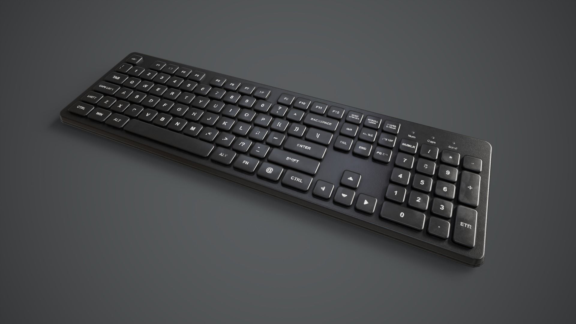 Modern Computer Low-poly 3D model_20