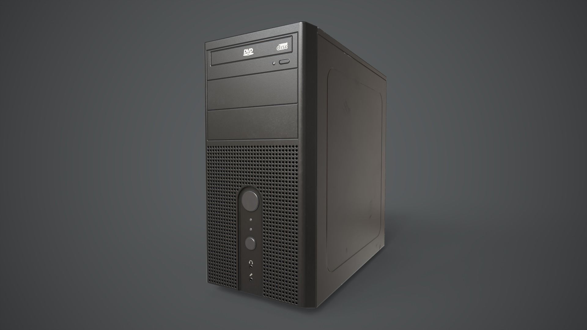 Modern Computer Low-poly 3D model_18