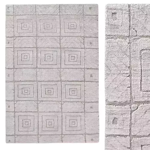 BELARI WOOL  SILK RUG