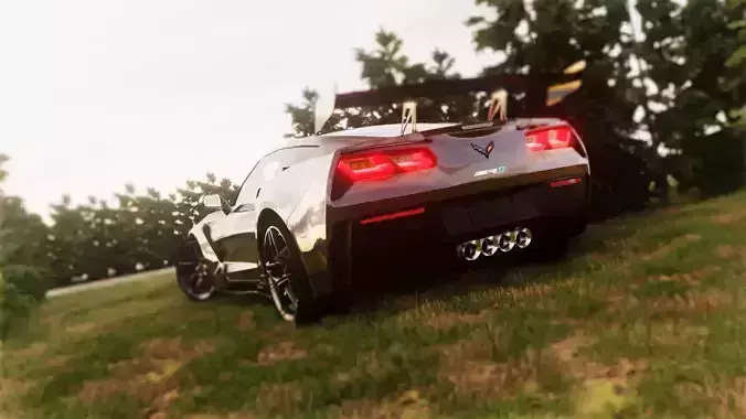 Chevrolet Corvett ZR1 SK Model