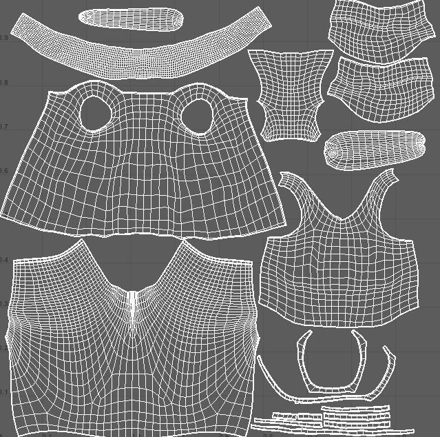 Cartoon Camel- base mesh Low-poly 3D model_4