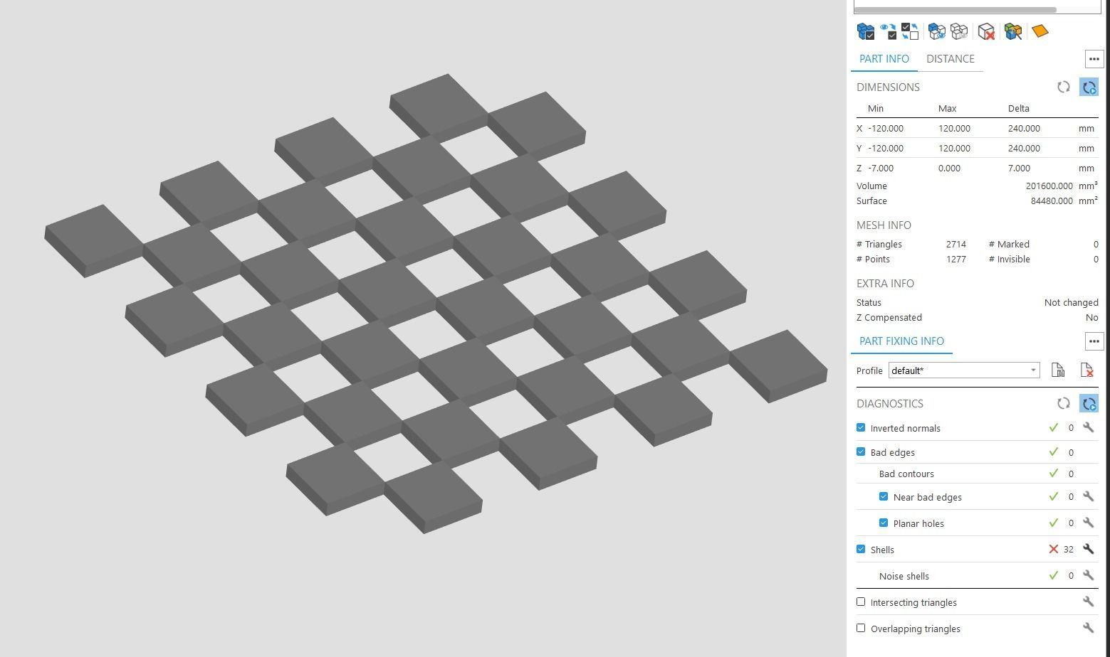 Modern Chess Set 3D print model_13