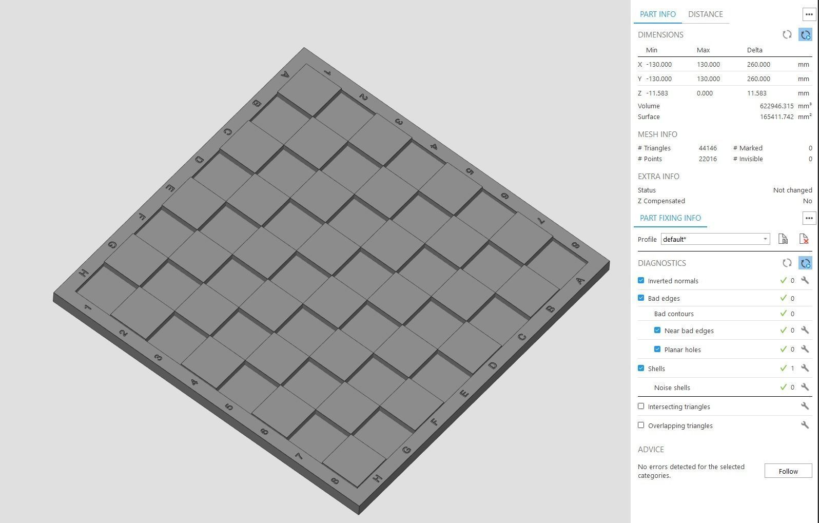 Modern Chess Set 3D print model_14
