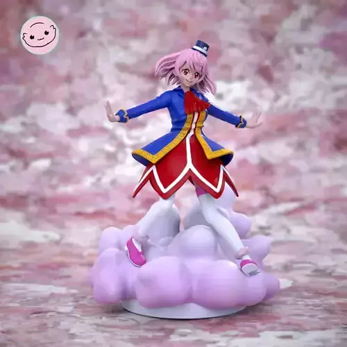 Emul Shangri-La Frontier 3D printable Sculpture 