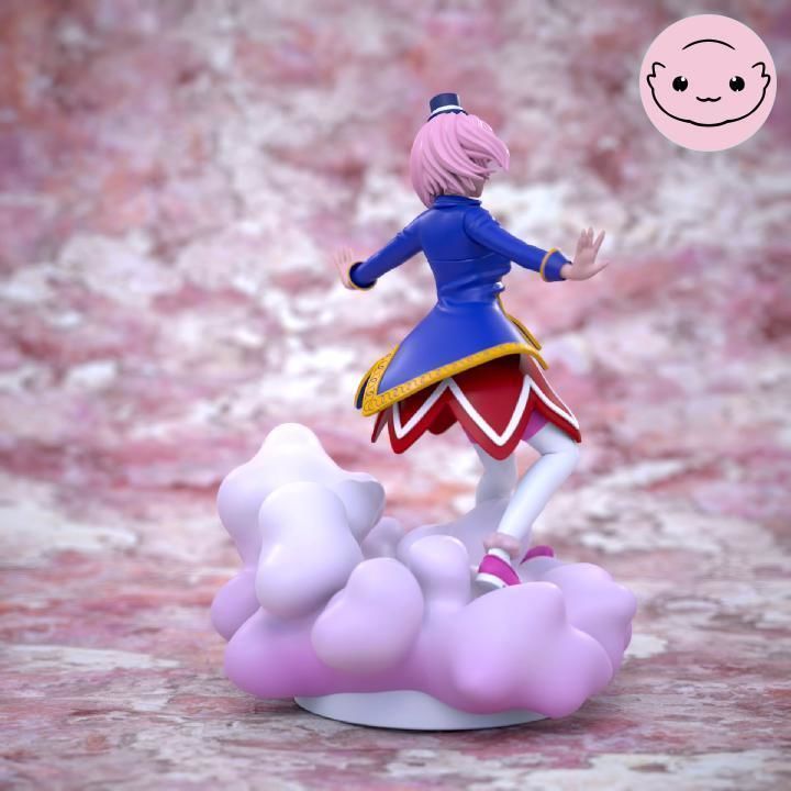 Emul Shangri-La Frontier 3D printable Sculpture  3D print model_3