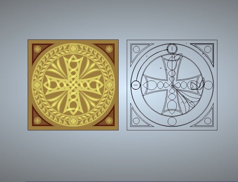 The Transformed Holy Cross 3D model_9