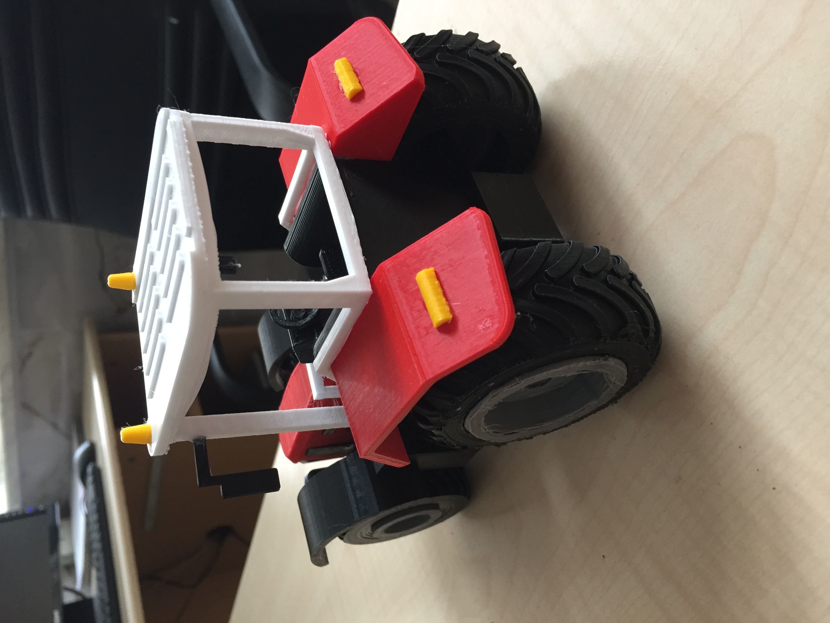 Tractor Massey 3D print model_2